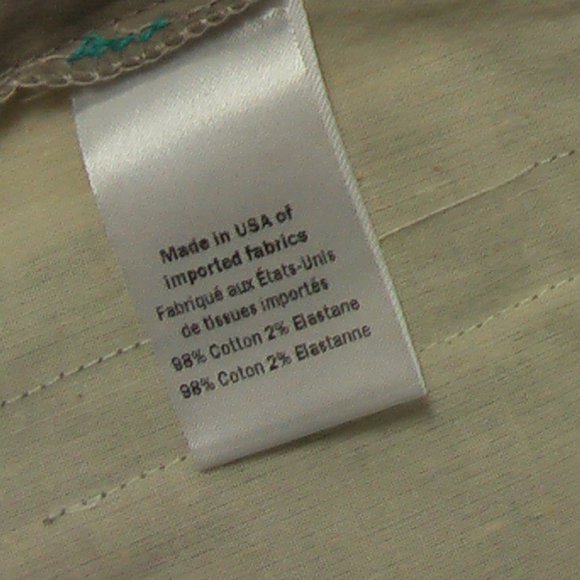 Chaiken & Capone Liz Shorts Grey 8 NWT - Picture 5 of 7